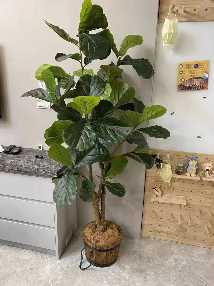 Искусственное растение для домашнего декора искусственное двери с множеством стилей имитация скрипки дерево