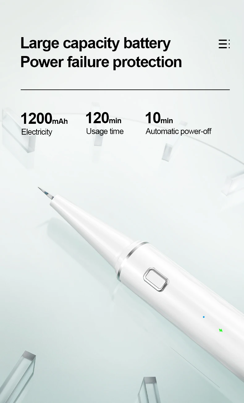 Sunuo T12 2021 New model wifi IPX7 42kHz visual ultrasonicelectric tooth dental calculus remover with camera