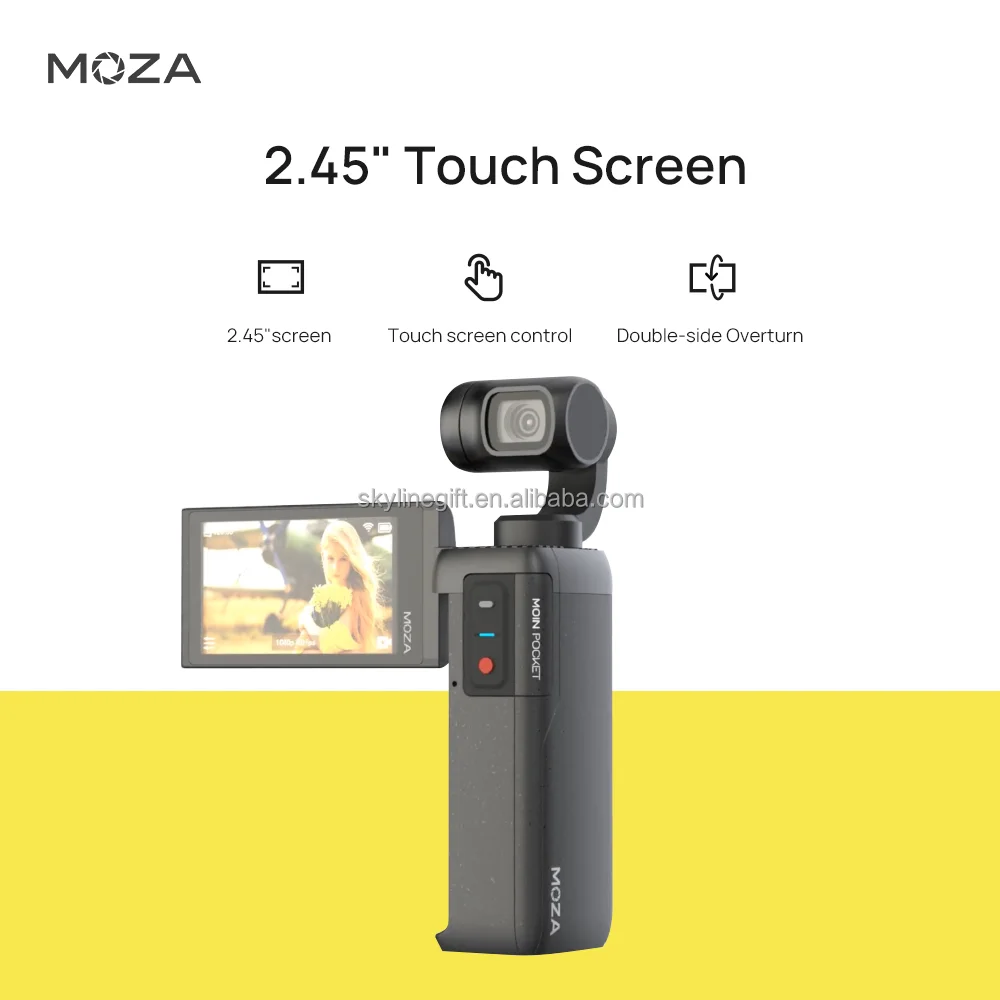 Moza Moin Camera Pocket Gimbal Sports Mini Handheld High