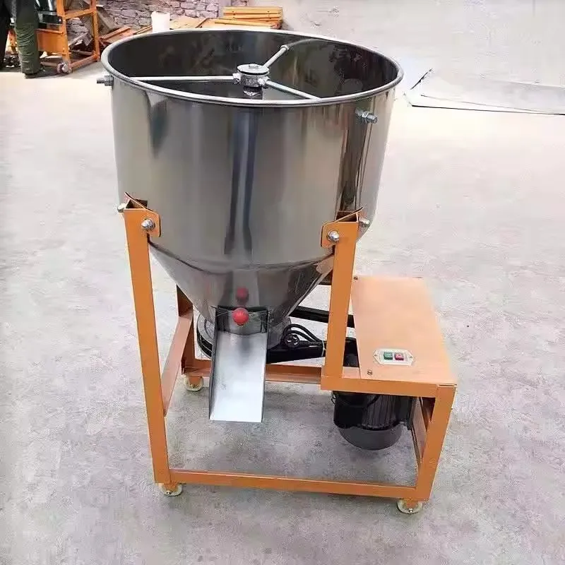 100kg動物飼料ミキサーマシン 牛用・魚用・豚用 小型飼料ミキサー