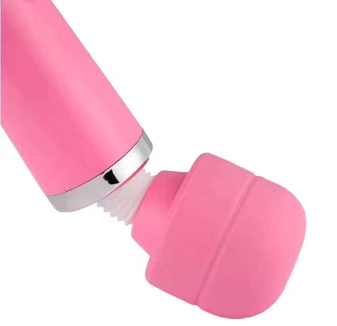 Four Colors Multi Speed Rotating Head Vibrating Girl Pussy Vagina Vibration Fitness Magic AV Wands Massage Vibrator for Women
