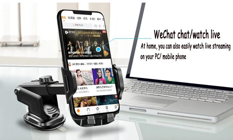 Высококачественные автомобильные аксессуары, держатель сотового телефона для вентиляции и приборной панели автомобиля