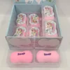 Crispy pink soap