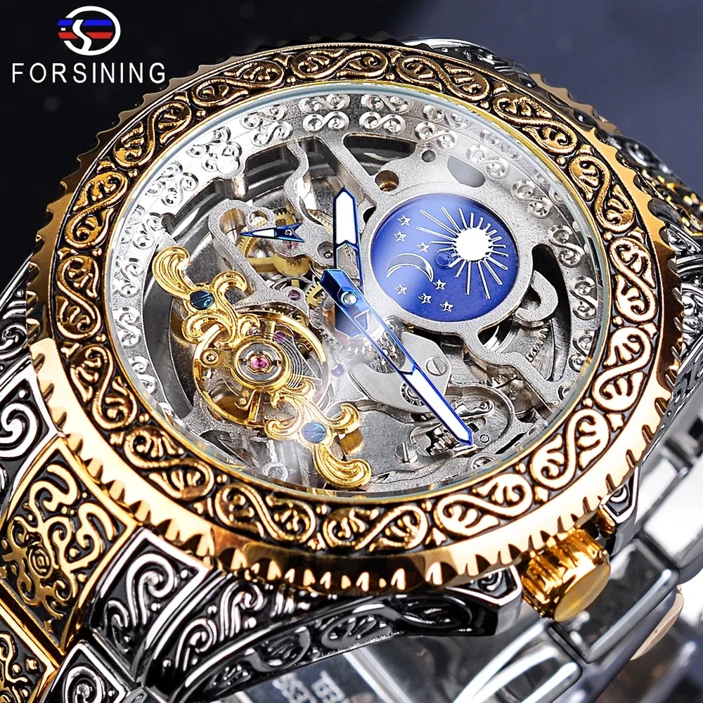 Forsining Men's Wristwatch - Tourbillon Mechanical Watch