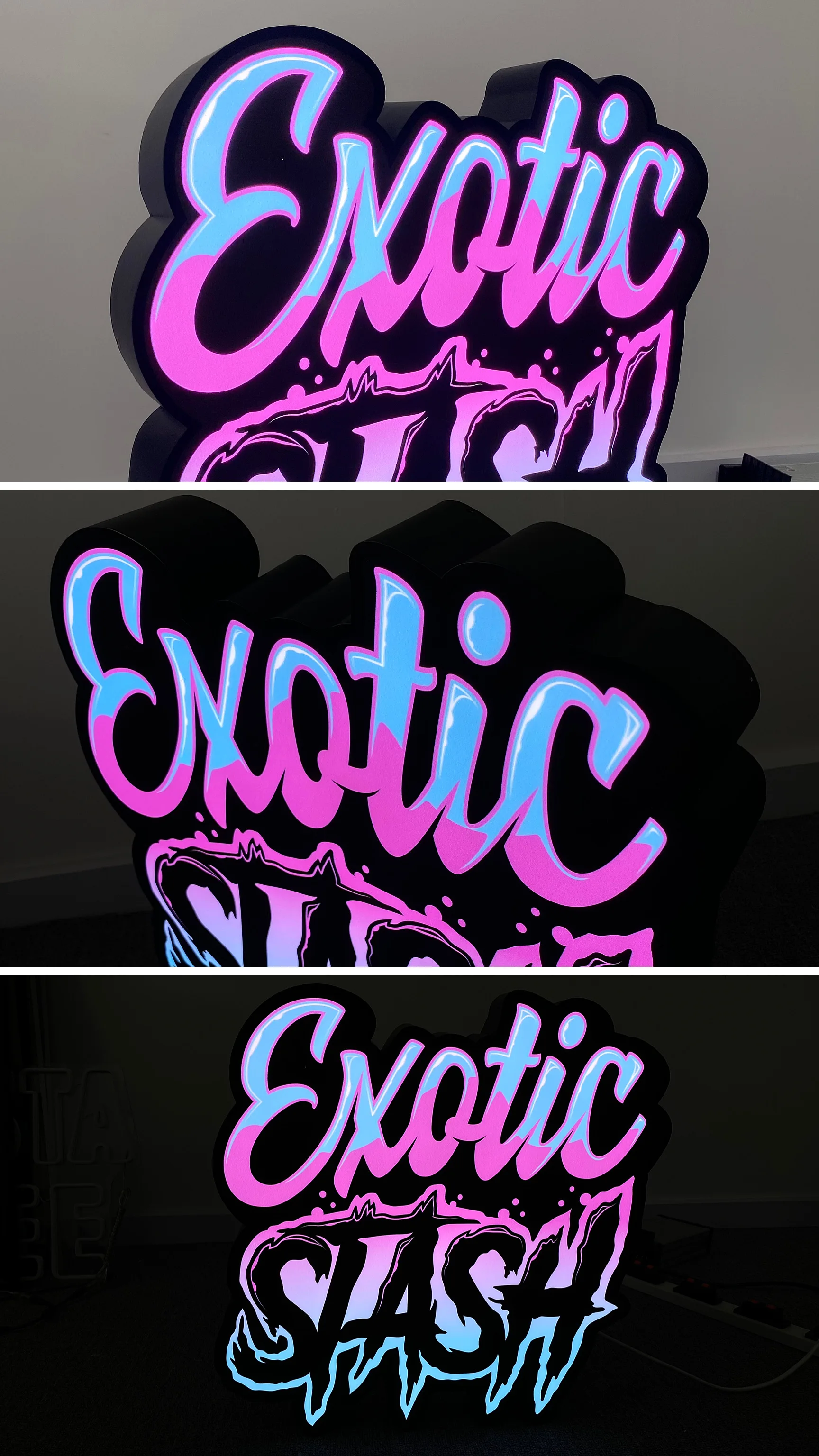 Spade Lettering Design Custom Spade Logo Led Stainless Steel 3d Logo Sign Led Channel ...