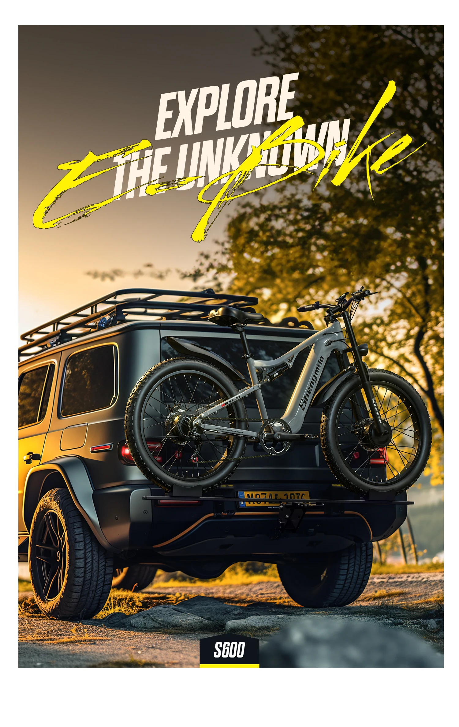 Hot S600 Adult 2000W Men's E-Mountain ebike with Two Motors, 48V17.5AH840WH Battery,26 Inch Wide Tyre Men's Electric Bike