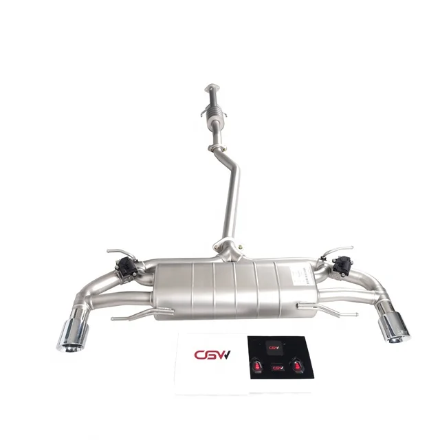 Top Quality Factory Price Performance Sound Muffler Dual Exhaust Tips for Mazda CX-4 MY 2016