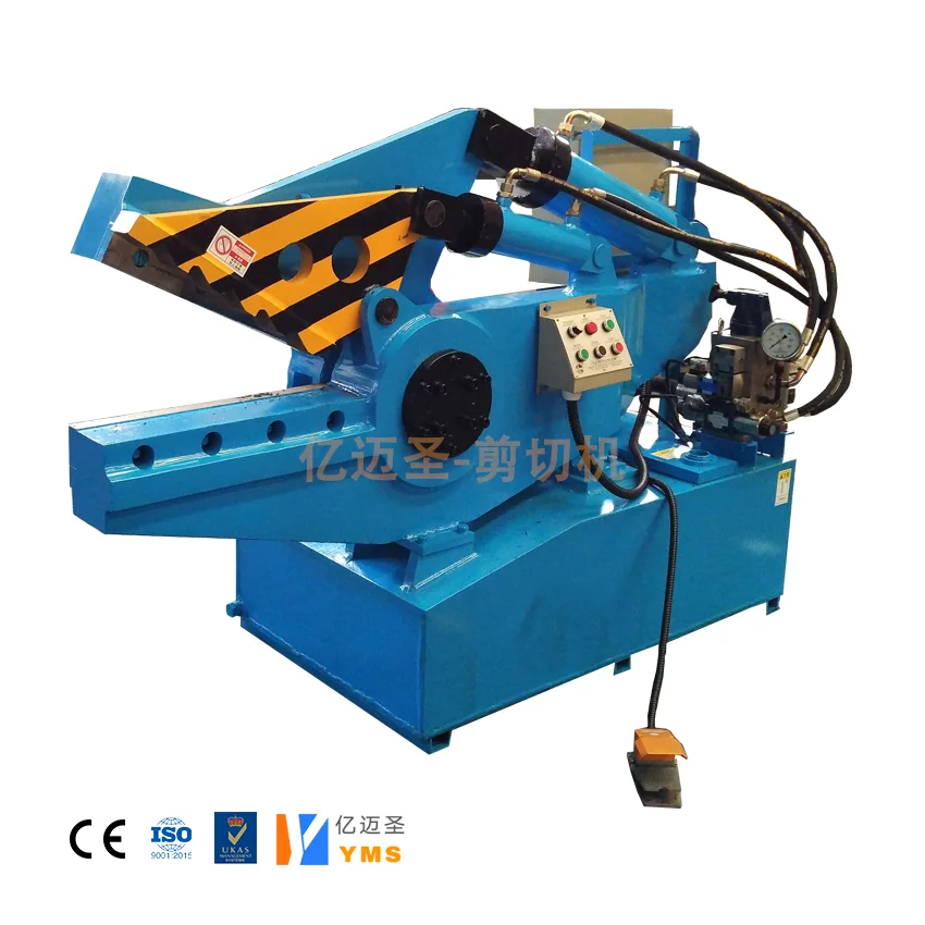 Manual Alligator Shear Scrap Metal Shears Hydraulic Gantry Metal Shear