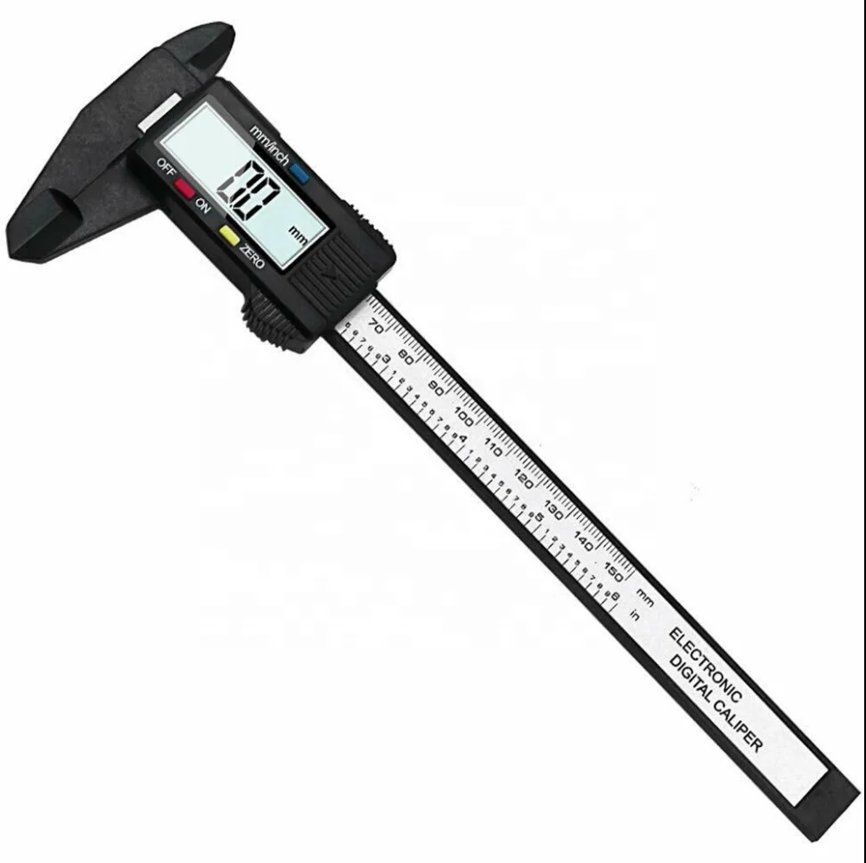 Лидер продаж 150 мм ЖК цифровой штангенциркуль Электронный микрометр из нержавеющей стали по низкой цене