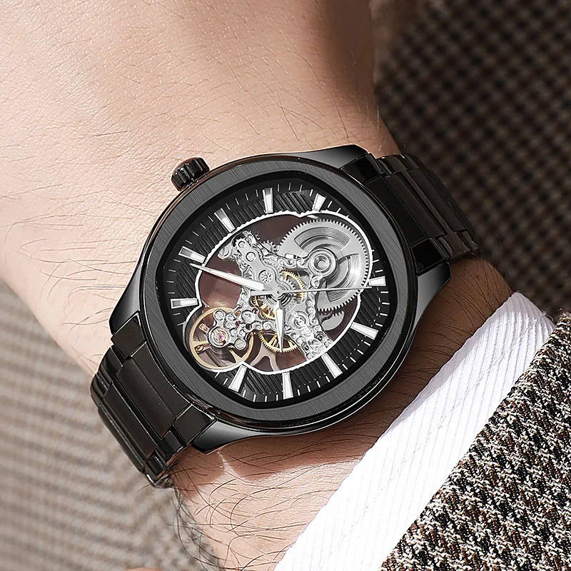 Dulunwe 6073A Luxury Mechanical Watch for Men