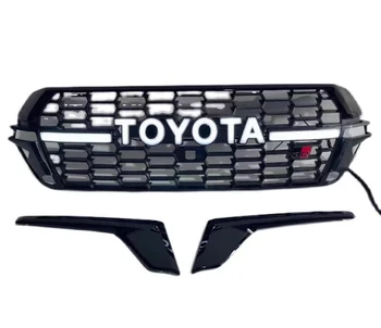 Suitable for land cruiser 200 high quality GR style front grill with light