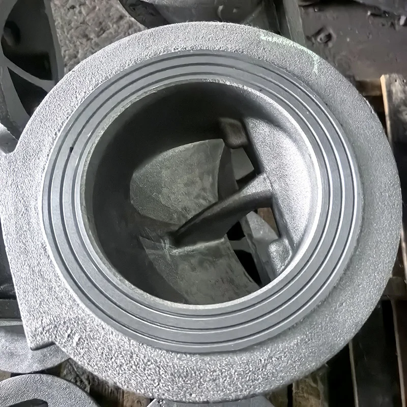 Resin Sand Casting Ductile Cast Iron Sand Iron Casting Valve Parts manufacture