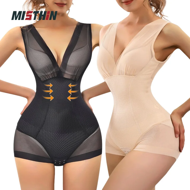 Custom Women Slim Bra Plus Size Corset Body Top Shapewear Tummy Tucker High Waist Trainer Jumpsuit Bodysuit Shaper