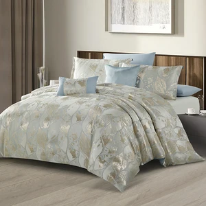 For KOSMOS Customizable Luxury Designer Jacquard Comforter Set 8Pcs Duvet Bedding
