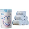 Blue Heart Rabbit Drawstring Trash Bags (Drawstring color random)