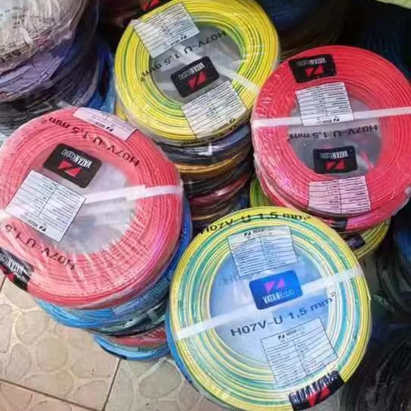 Copper Cable Low Price High Quality H07vk H07vr H07vu Bv Bvv Bvr Thw