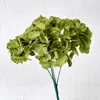 [11]Bouquet d'hortensias verts à 5 têtes