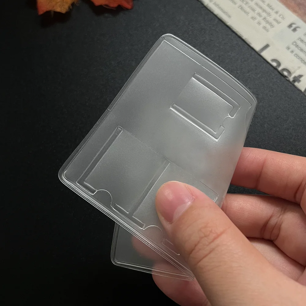 Custom PVC Plastic Sim Card Holder Plastic Business Card Holder