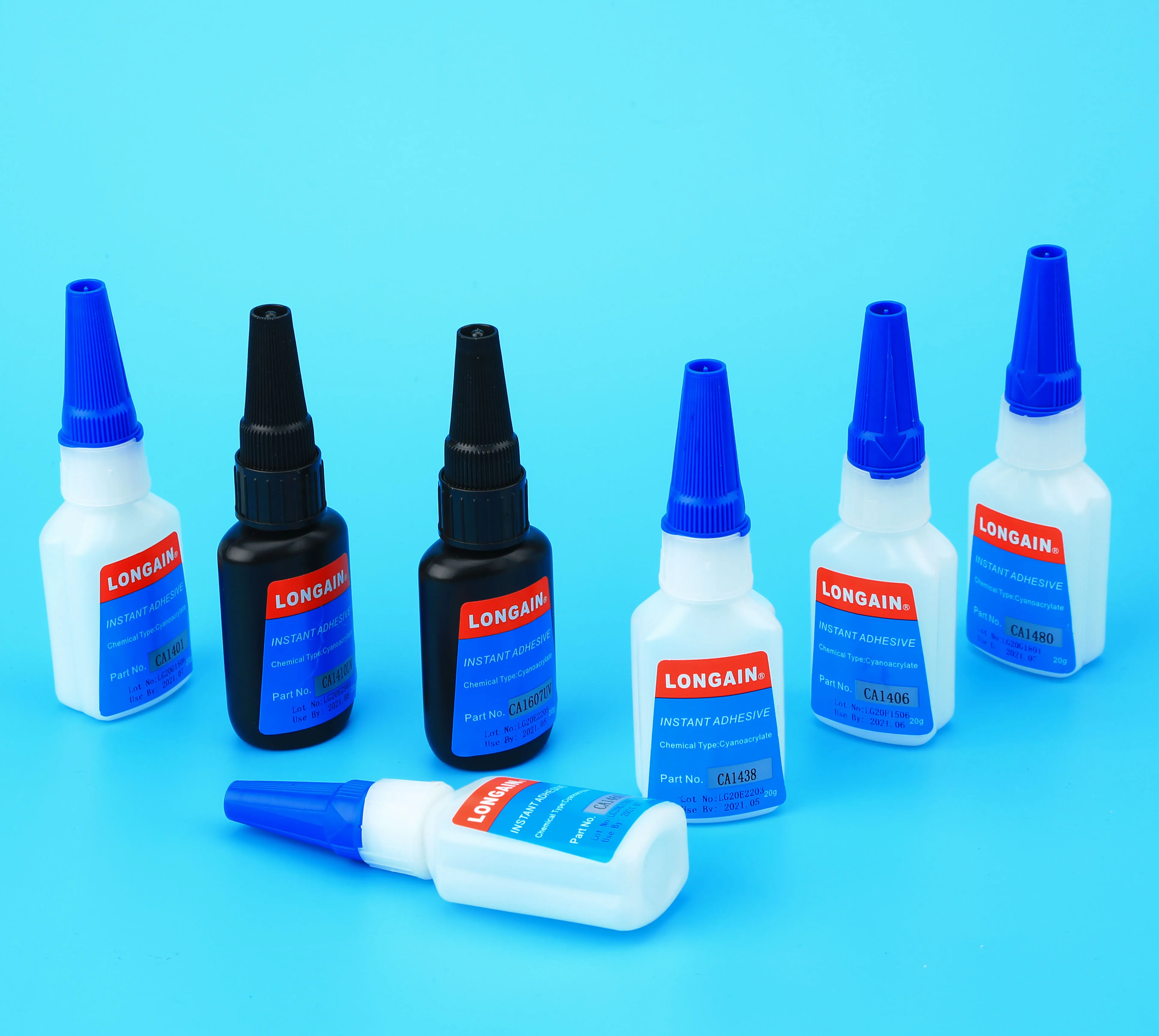 2021 Transparent Colorless Ethyl Cyanoacrylate Custom Super Glue