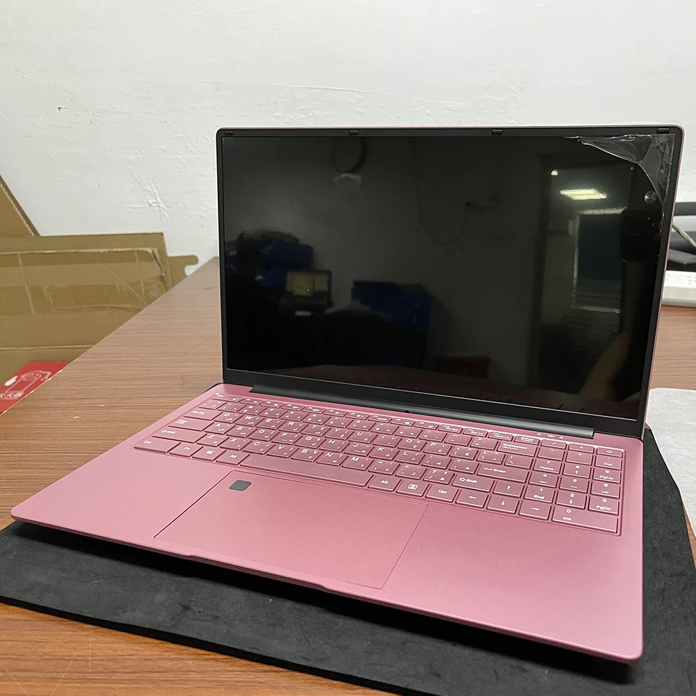 pink Color Laptops Notebooks N95 Processor 16GB RAM Laptop