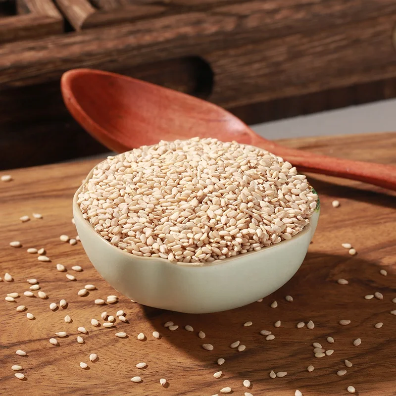 Натуральный кунжут, кунжут, высококачественный белый кунжут