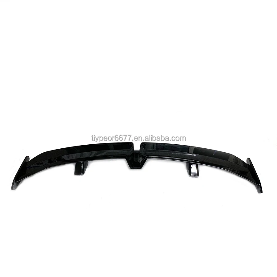 product tiypeor pro style abs roof spoiler tail lip wing bar rear trunk spoiler tail wing for mg 6 mg6-3