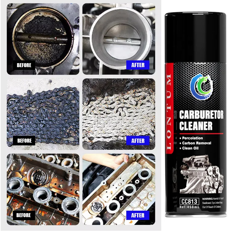 450ml Foam Carburetor Cleaner Fuel Injector Cleaner