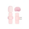 Pink Single Mic - Type-C Interface + 1 Pink Furball
