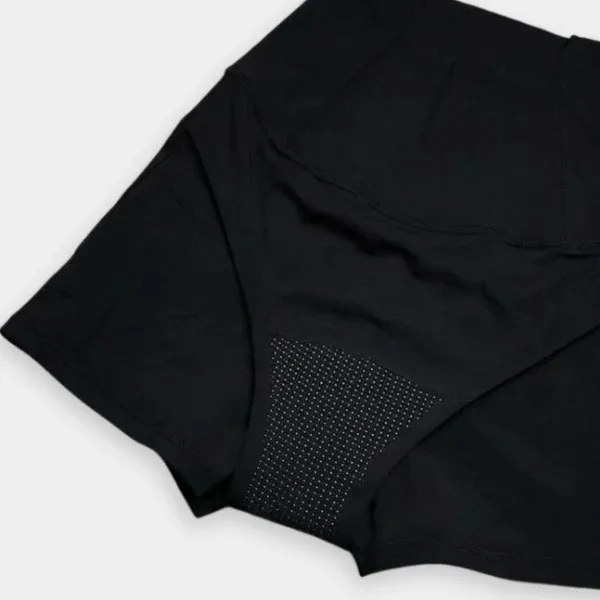 Oversized High-Waist Period Sports Short back-coverage view