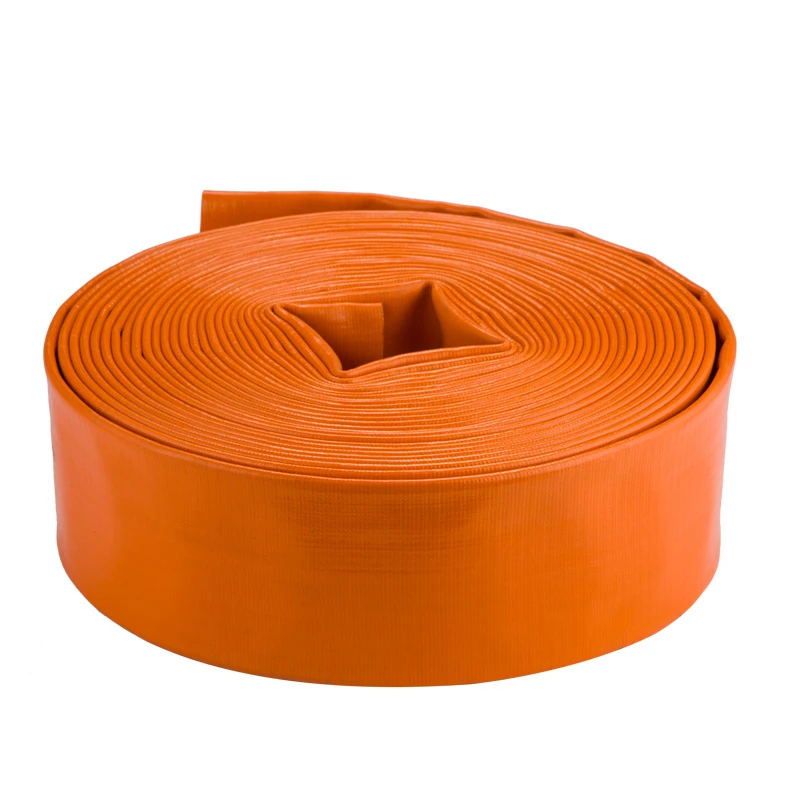 Agricultural Irrigation System Water Pump Hose Flexible Layflat Pipe 2inch Lay Flat Pvc Fire Hose