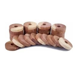 Саше кедр оптовая продажа дешевая цена натуральный дезодорант против моли кольцо кубики Вешалка гардероб защита от