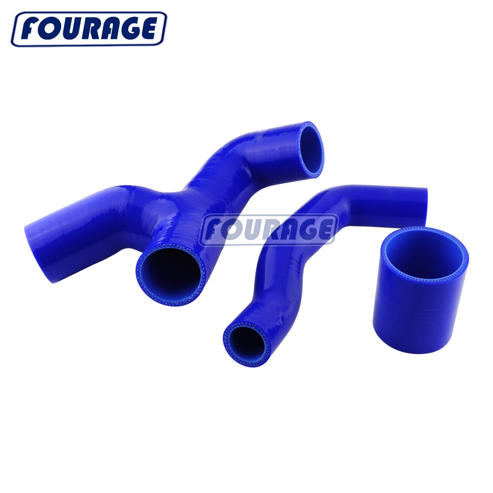 Auto Parts Silicone Rubber Hose Radiator Coolant Y Hose Kit For 1996
