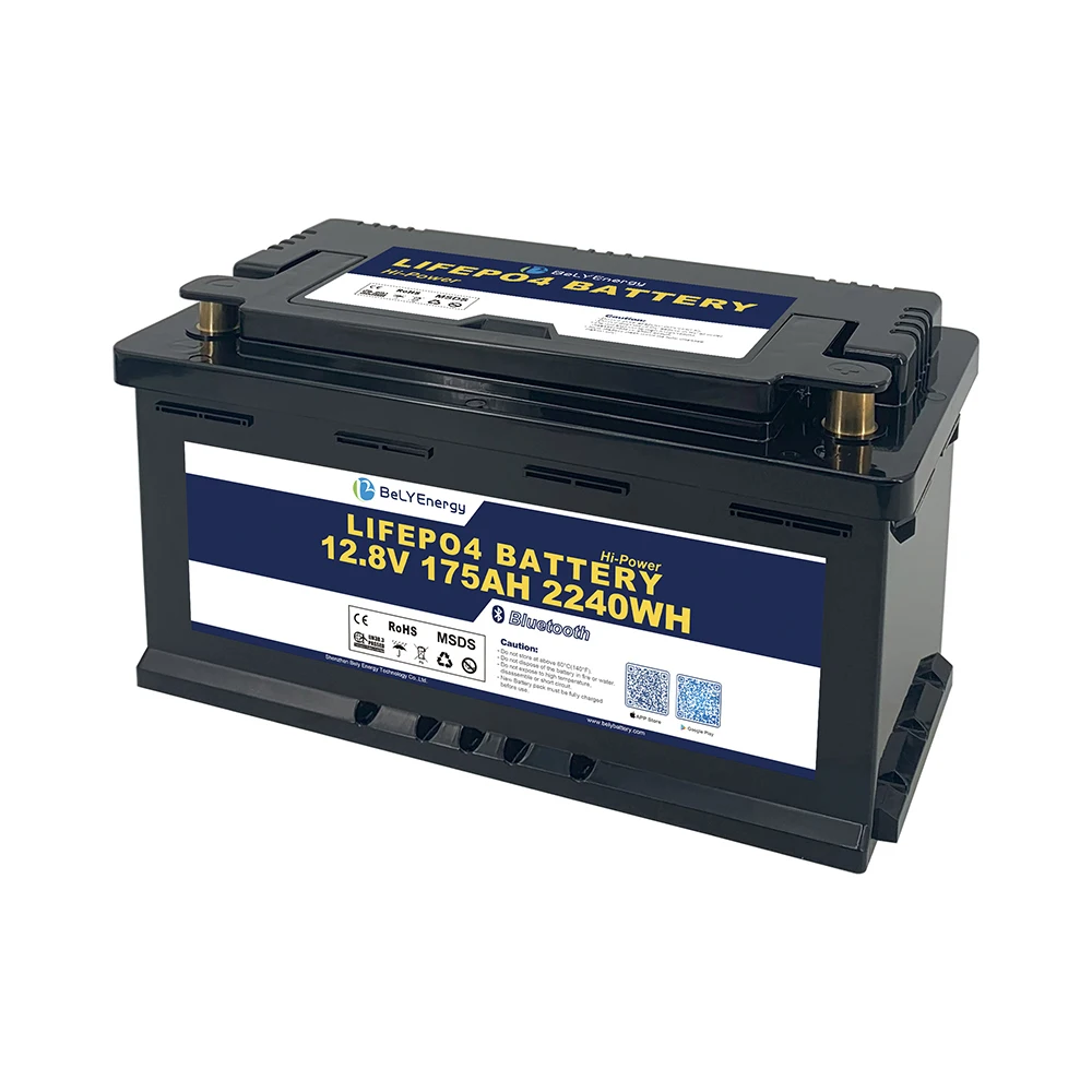 Din 8  LiFePO4 Lithium Ion Battery 12V 175AH  for Recreational Vehicle