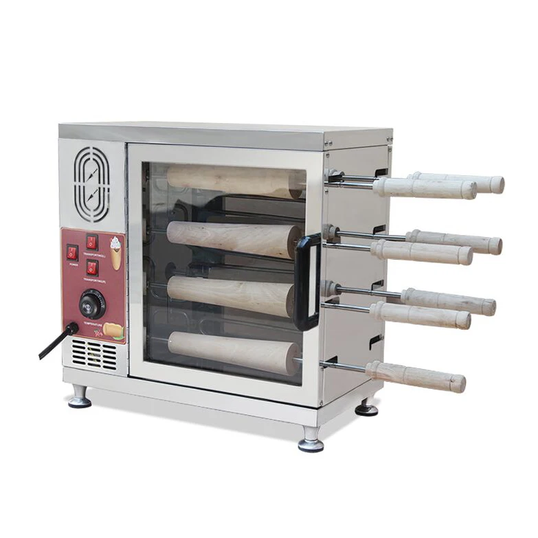 Электрическая роликовая машина Kurtos Kalacs из нержавеющей стали, 8 роликов