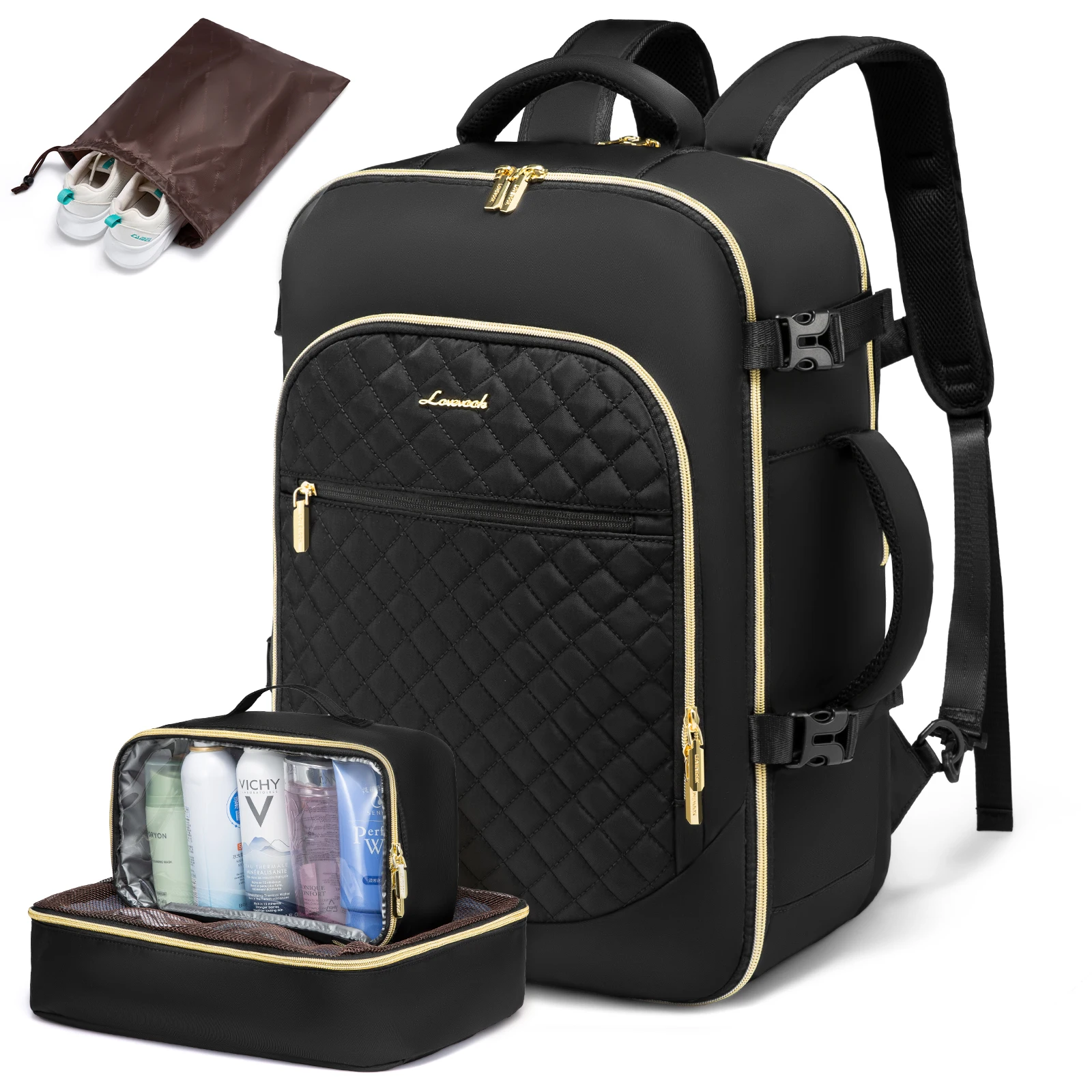 30L Flight Approved Carry on Backpack with 3 Packing Cubes 30L Flight Approved Carry on Backpack with 3 Packing Cubes