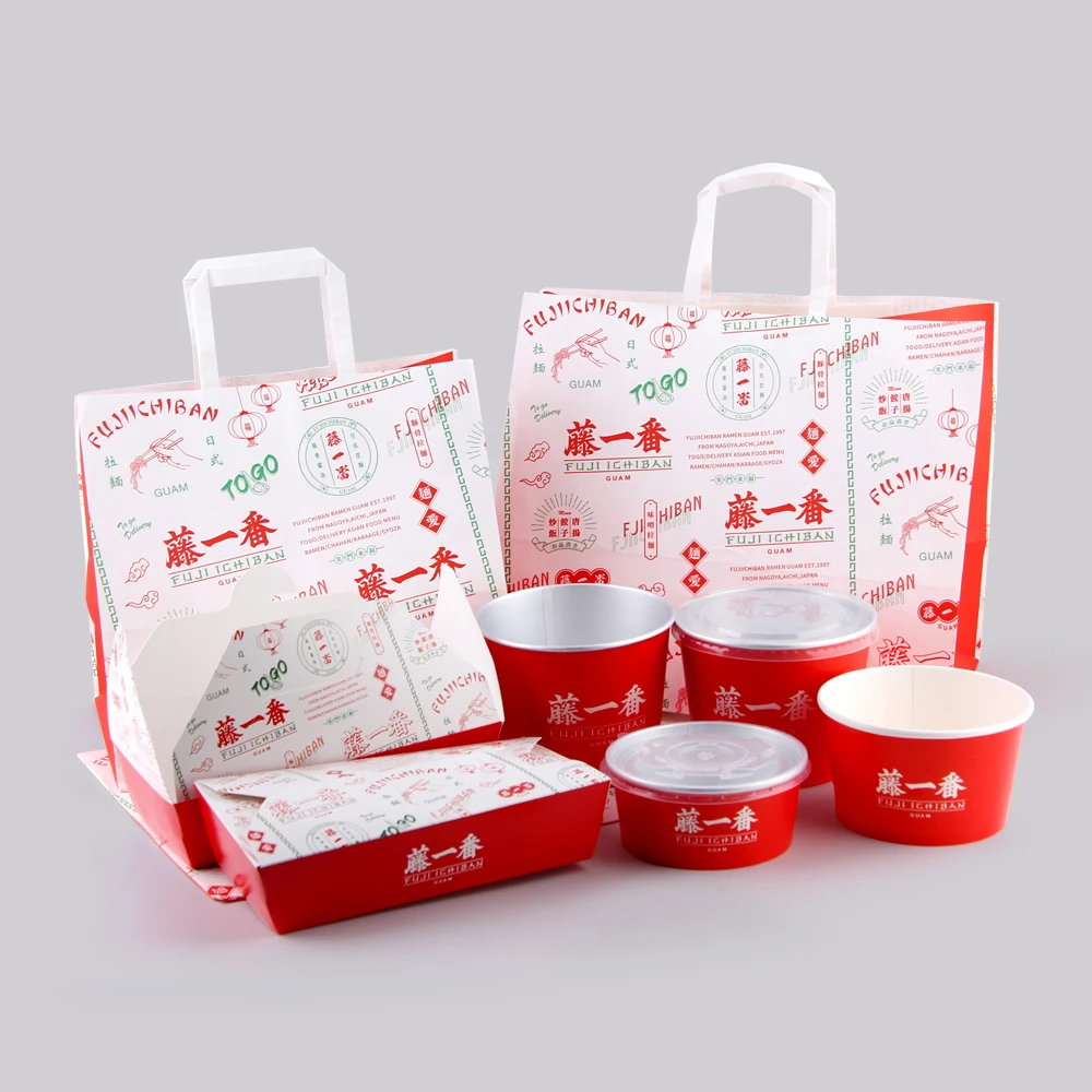 disposable biodegradable fast food takeaway kraft