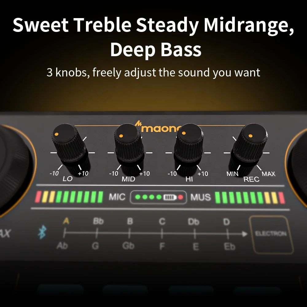 MAONO Voice Changer - Premium Audio Mixers & Microphones