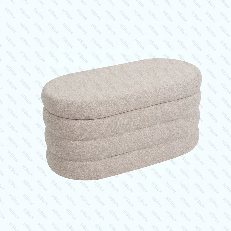 Ottoman With Storage Foot Stool For Bedroom Living Room