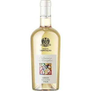Italian White Wine Grillo Sicilia Doc 750Ml Perfect With Seafood And Fresh Salads 6 Bottles Per Box