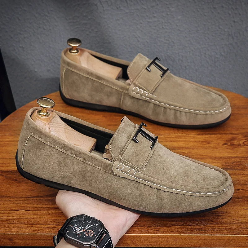 Men's Comfortable Casual Shoes Moccasins Shoe Driving Breathable Loafer ...