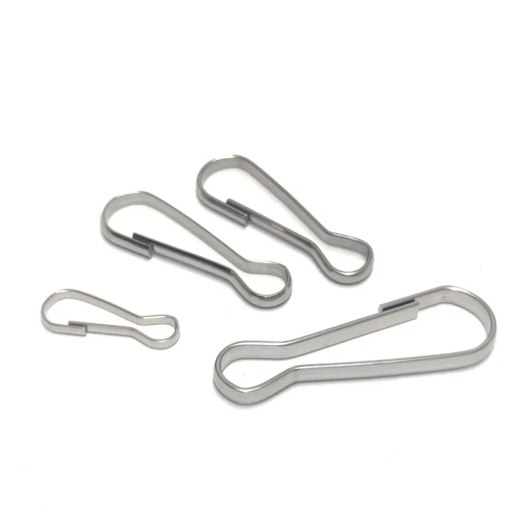 Крючки из нержавеющей стали металлические зажимы крючок для шнурка