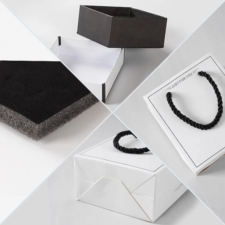 Custom Small Kraft Fancy Mini Cardboard Jewellery Gift Jewelry