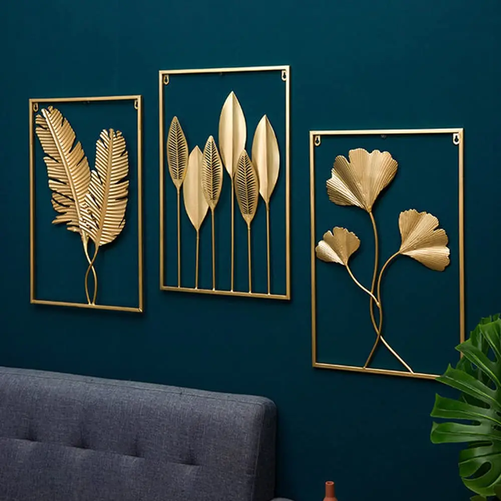 On sale NEW 4 Pack Gold Wall Art Décor, Minimalist Single Line Art Wall Décor