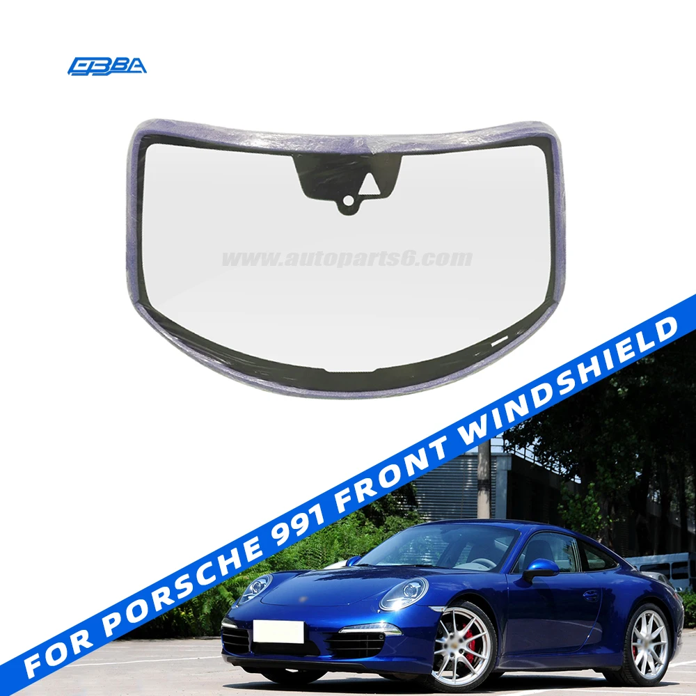 High Light Transmittance Low Reflective Anti Glare UV-Protected Windshield For Porsche 991
