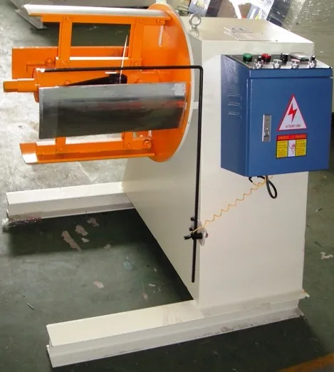 New LIHAO/OEM Brand Steel Coil Decoiling Machine Automatic Uncoiler Metal Motor Manufacturing Plant Customized 16m/min 380V Long