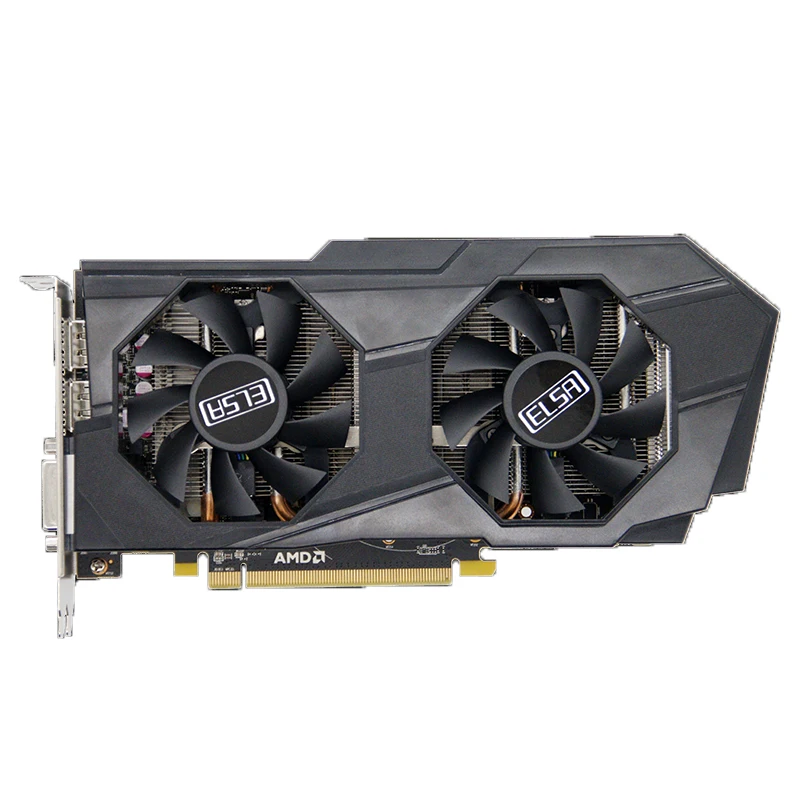 Elsa RX580 8GB Gaming Graphics Card, AMD Chipset, PCI Express