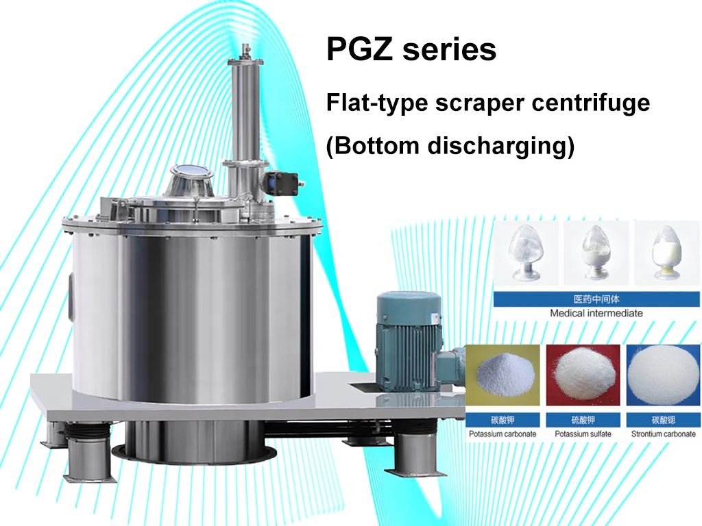 Automatic Industrial Centrifuge Continuous Separator Food Grade