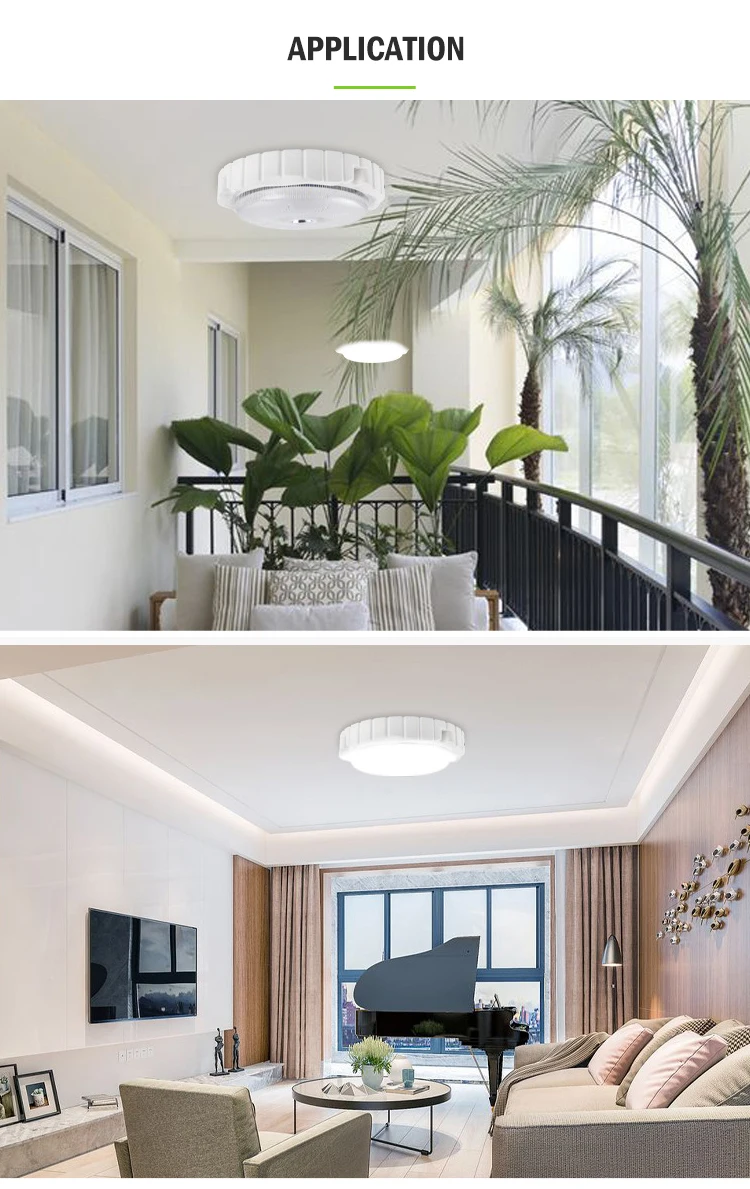 Intelligent Ip66 Waterproof ABS Motion Sensor Remote Control 50w 100w 200w LED Solar Ceiling Light