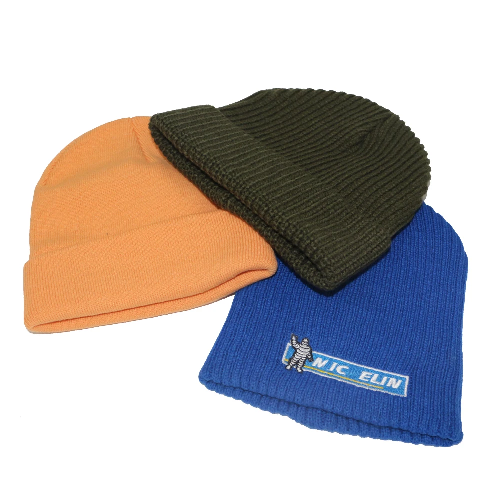Autumn Winter Jacquard Knitted Hat for Men Women Designer Bonnet Character Pattern Warm Gorras Cuffed Beanie
