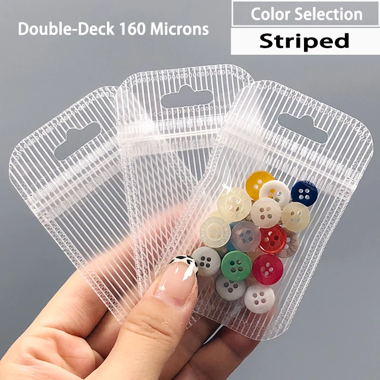 Small Bag in Box Mini Pouch Smaller Ziplock Bags Wholesale Transparent Jewelry Packaging Mini Zip Lock Pouch Gift Plastic  Bag